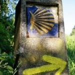 Indicador del Camino de Santiago